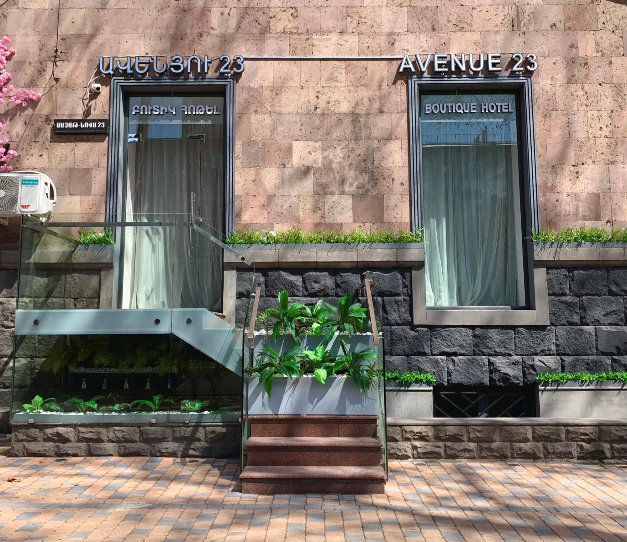 Avenue 23 Boutique Hotel Erivan Exterior foto