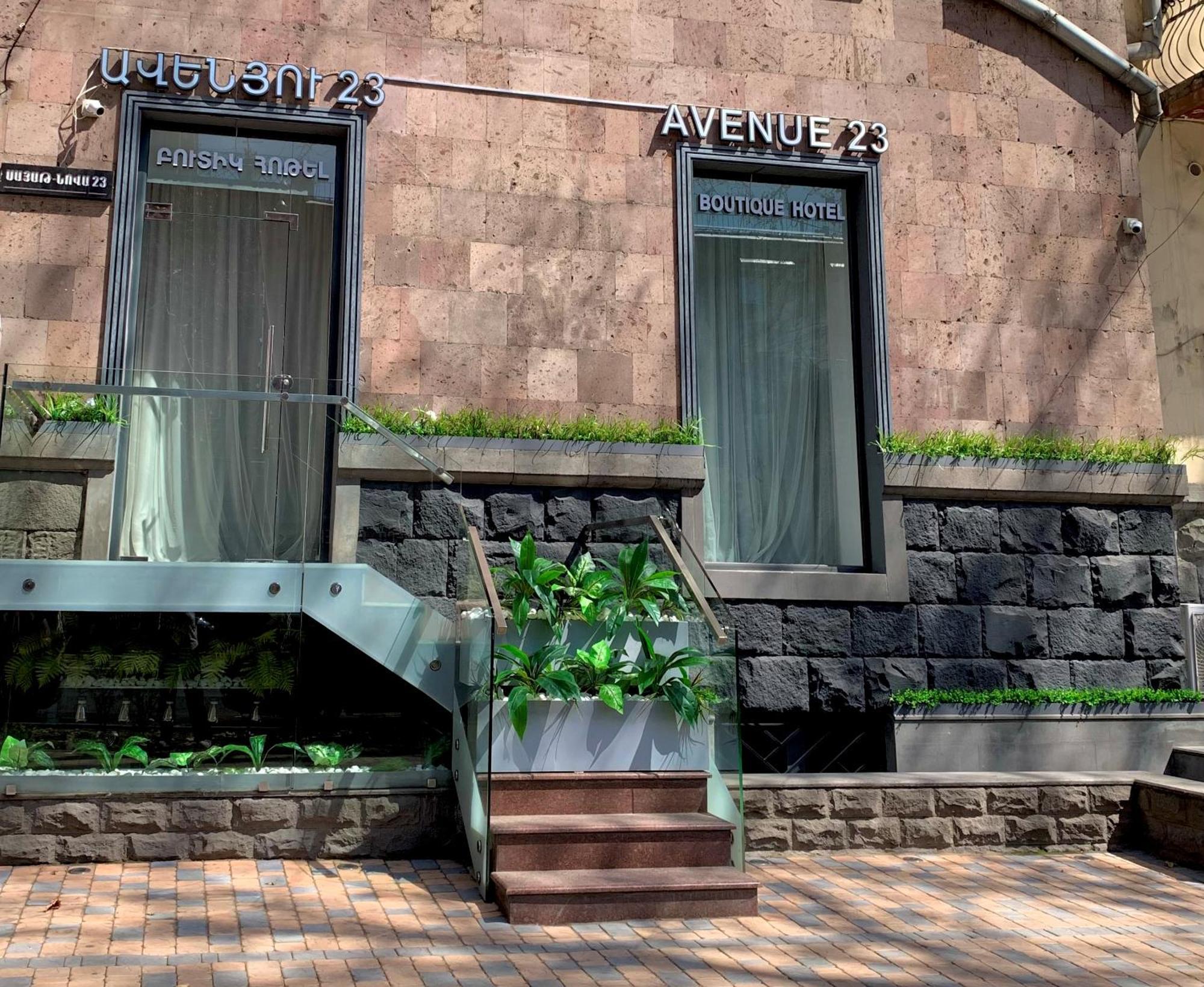 Avenue 23 Boutique Hotel Erivan Exterior foto